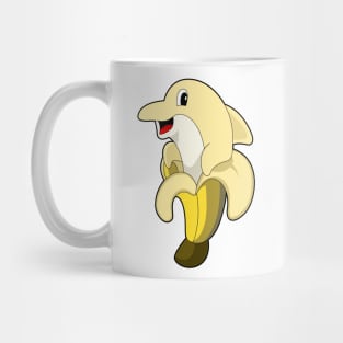 Dolphin Banana Mug